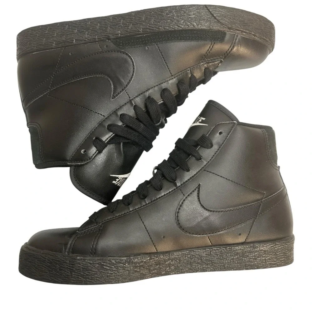 Nike SB Zoom Blazer Mid XT Bota Black AA4100-001 Youth 6.5Y Women's Sz 8